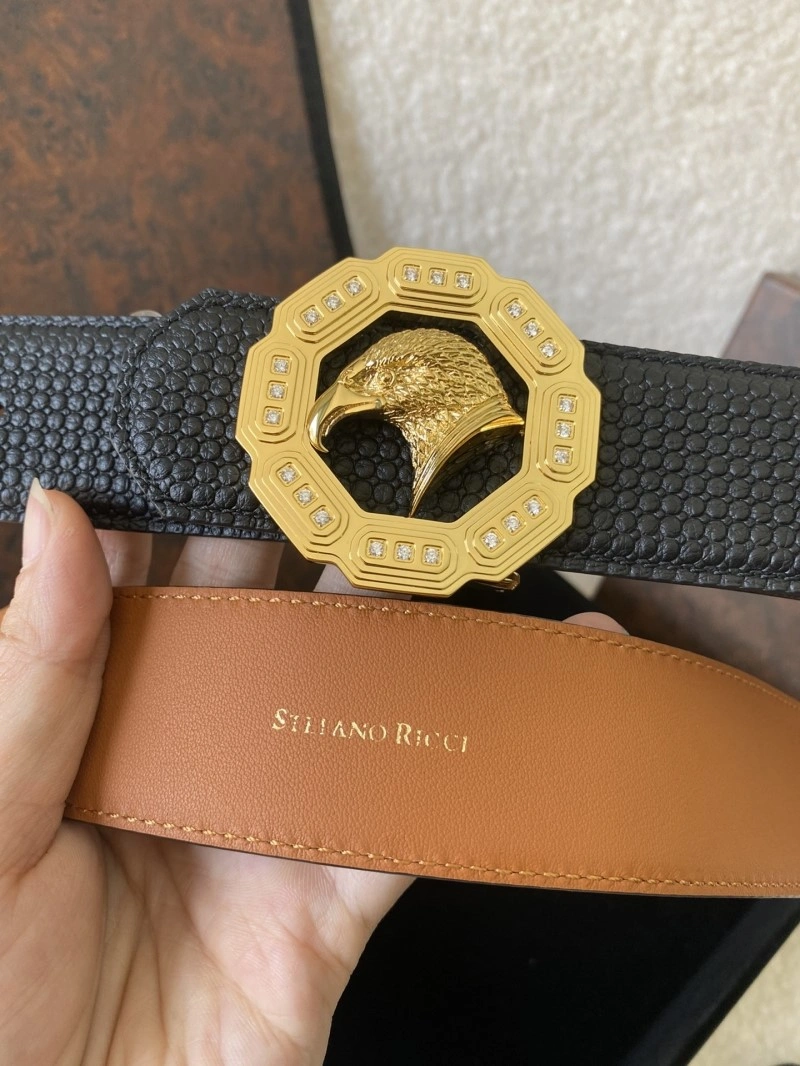 Stefano Ricci Belts SmoothTexture 303449