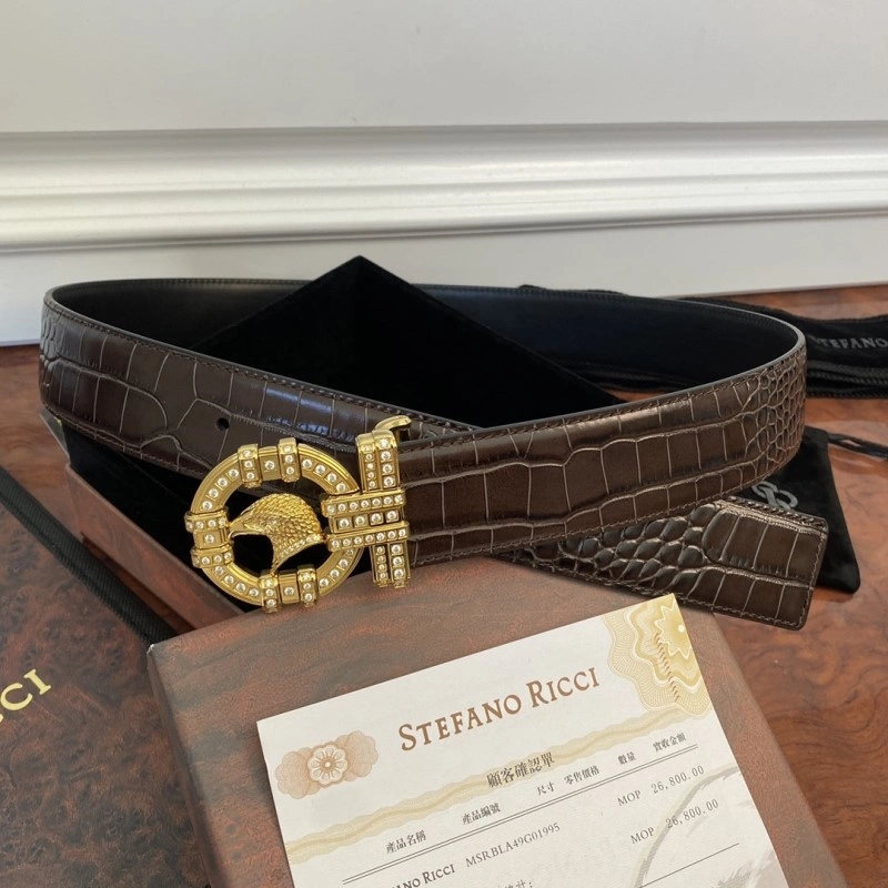 Stefano Ricci Belts Vibrant 303426
