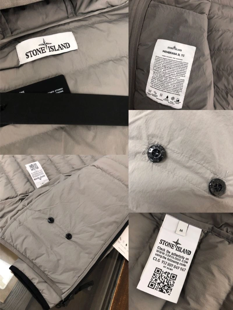 Stone Island Down Jackets Breathable 172977