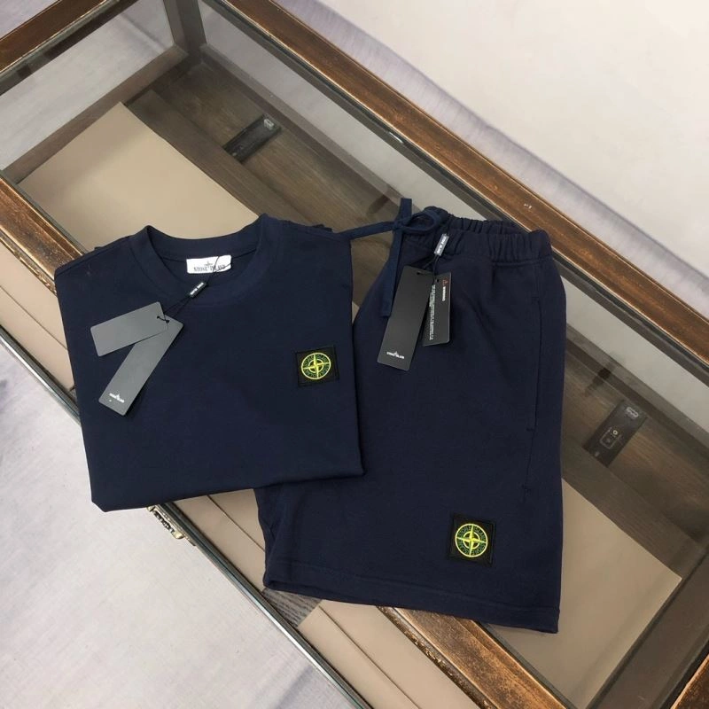 Stone Island Short Suits Comfortable 172901