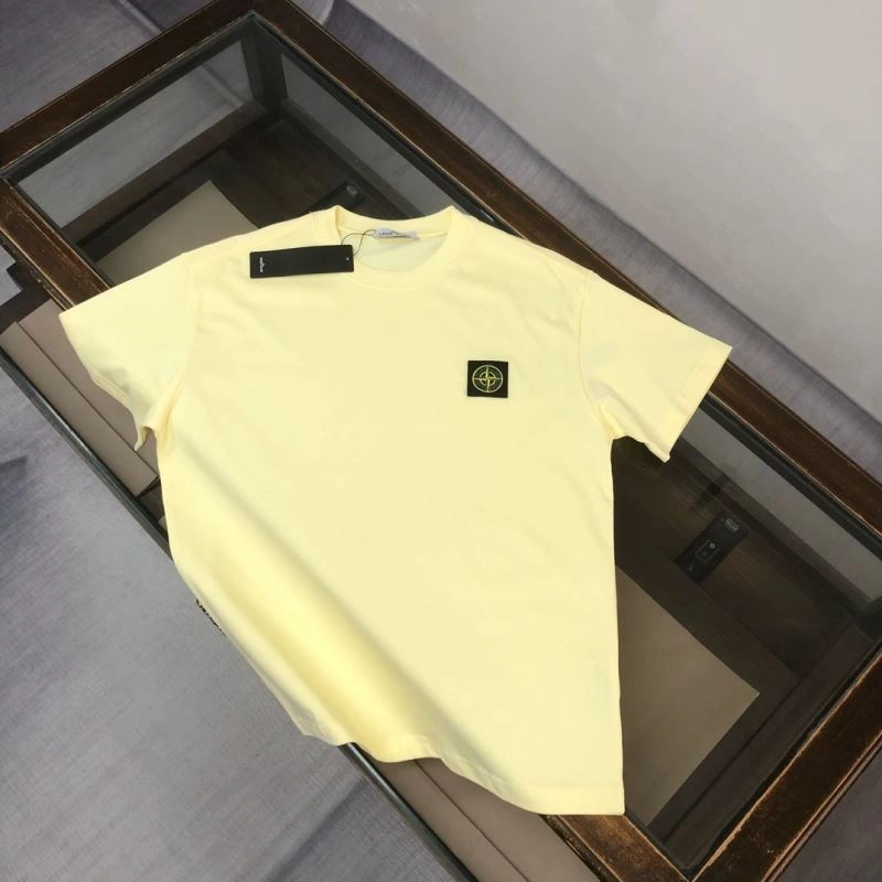 Stone Island T-Shirts SmoothTexture 172866
