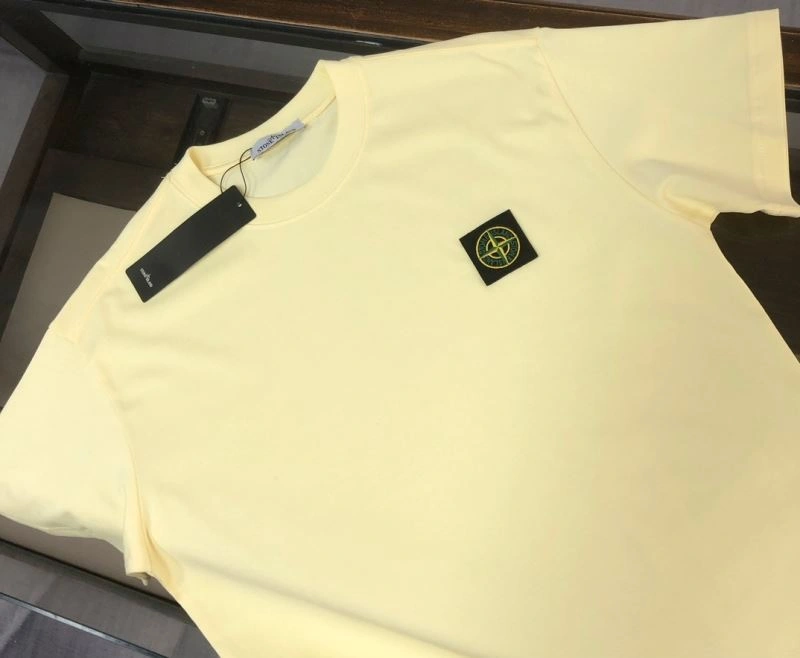Stone Island T-Shirts SmoothTexture 172866