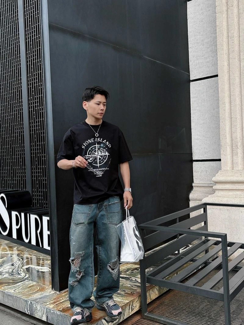 Stone Island T-Shirts Sustainable 172791