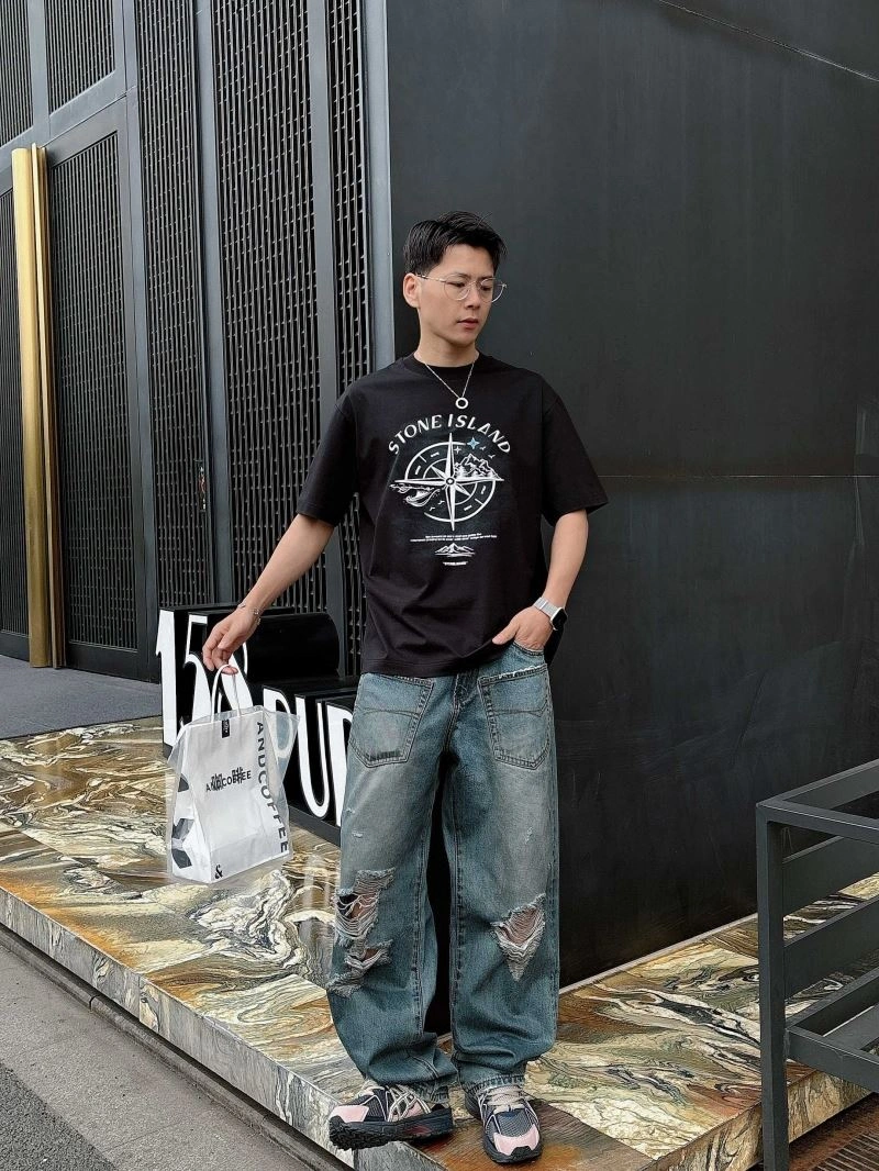 Stone Island T-Shirts Sustainable 172791