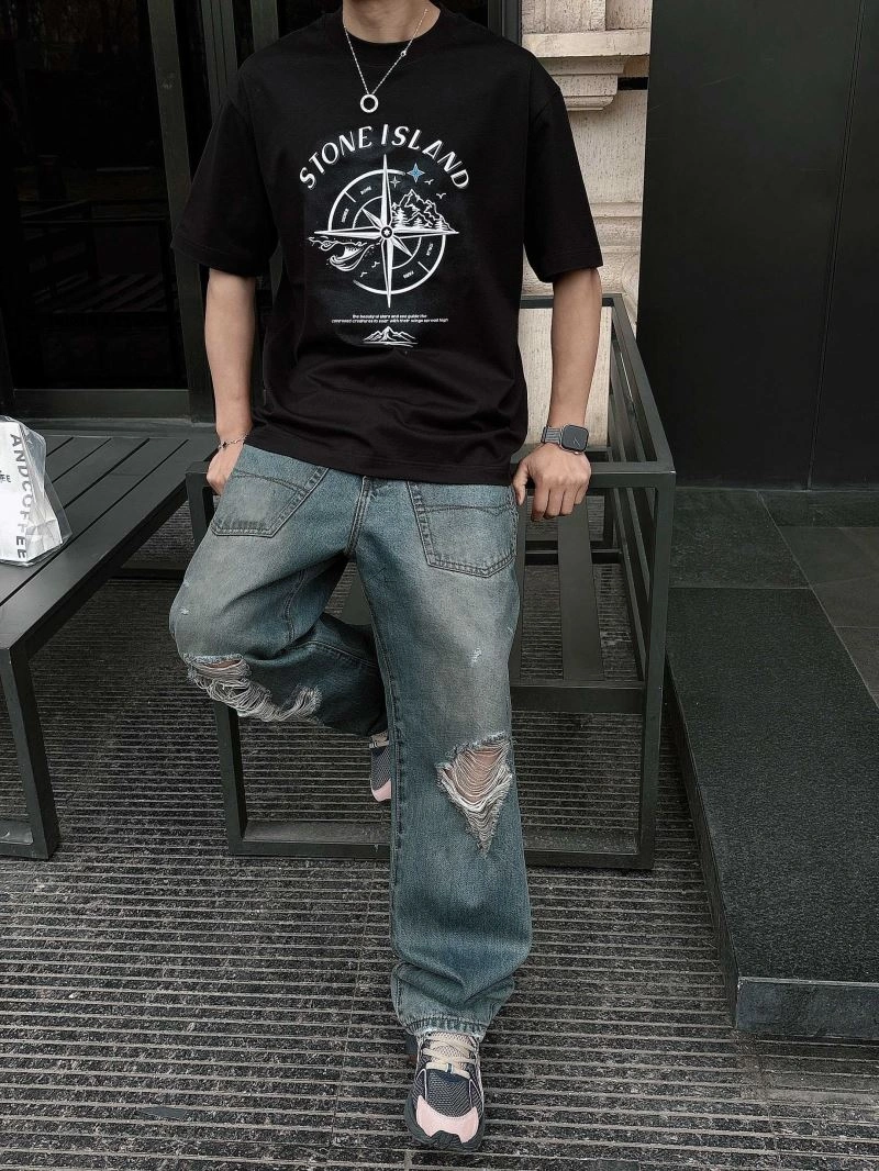 Stone Island T-Shirts Sustainable 172791