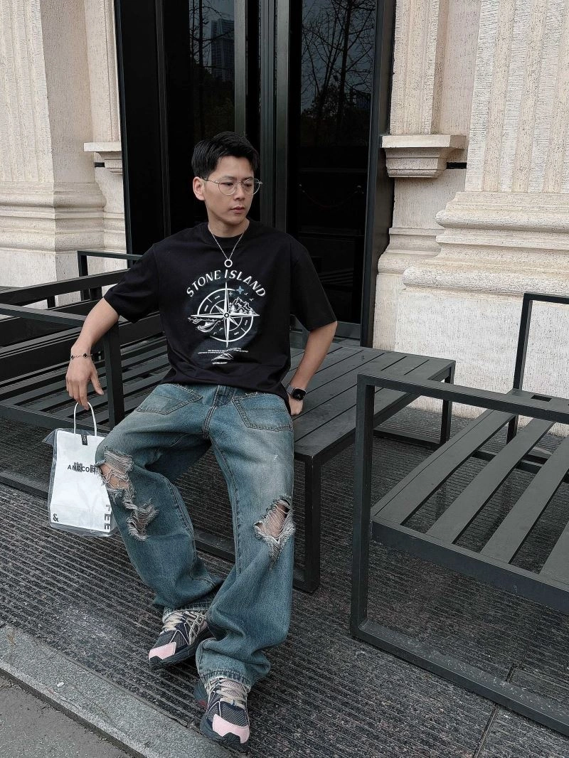 Stone Island T-Shirts Sustainable 172791
