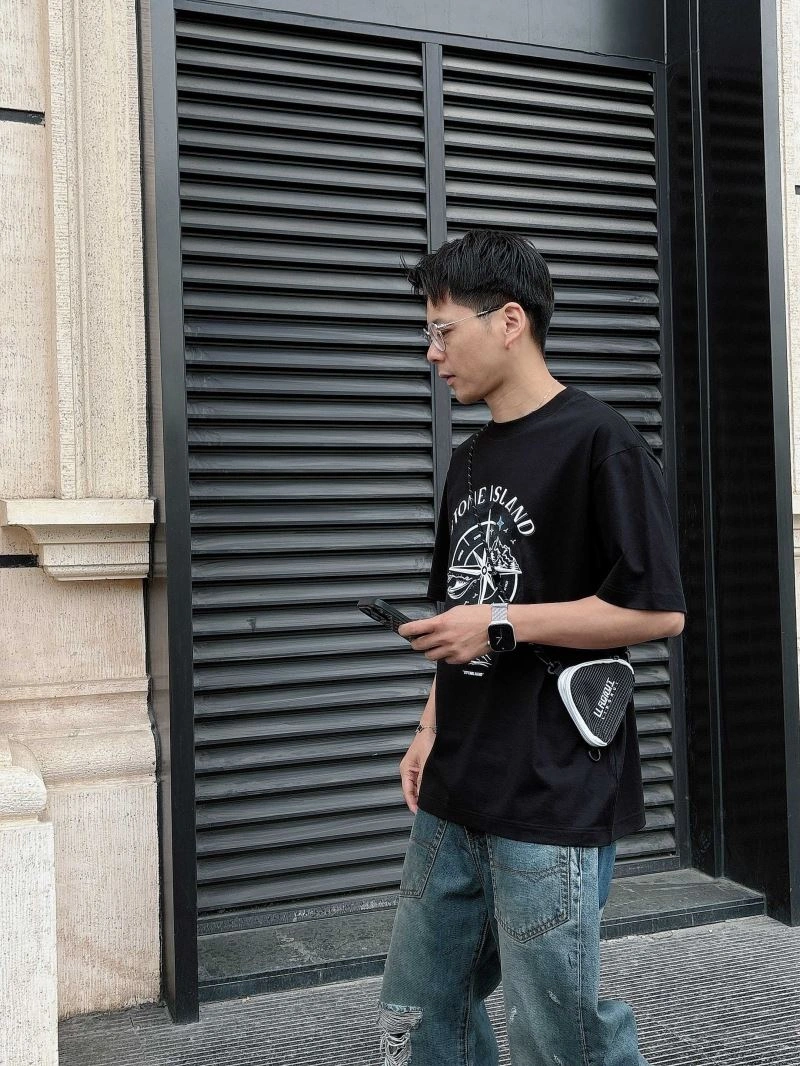 Stone Island T-Shirts Sustainable 172791