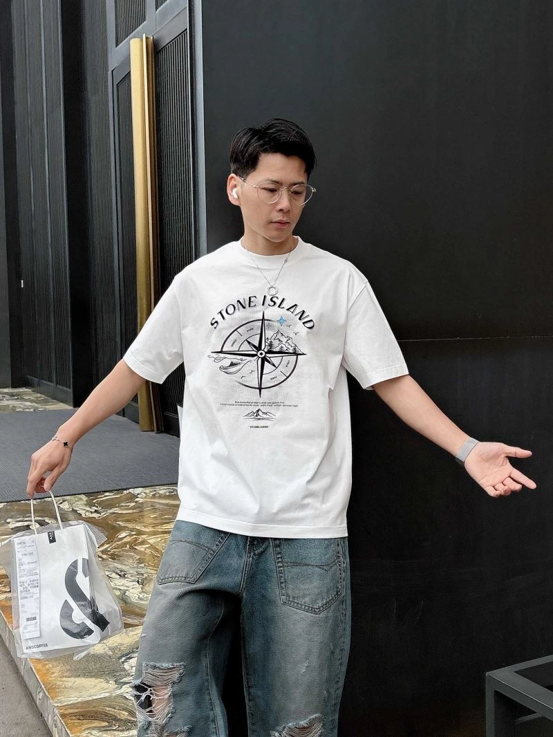 Stone Island T-Shirts Trendsetting 172801