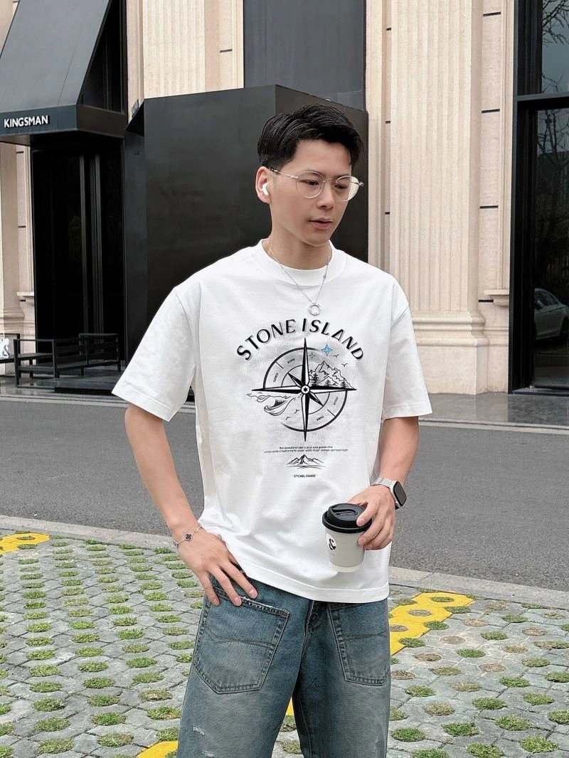 Stone Island T-Shirts Trendsetting 172801