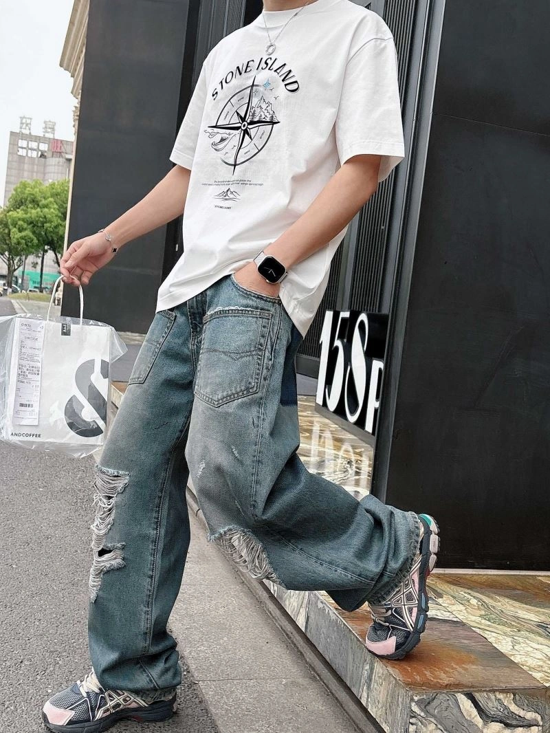 Stone Island T-Shirts Trendsetting 172801