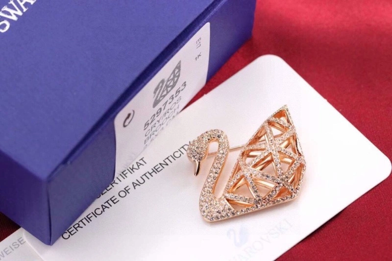 Sleek Swarovski Brooches 251802