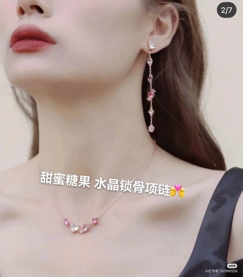 Breathable Swarovski Necklaces 252037