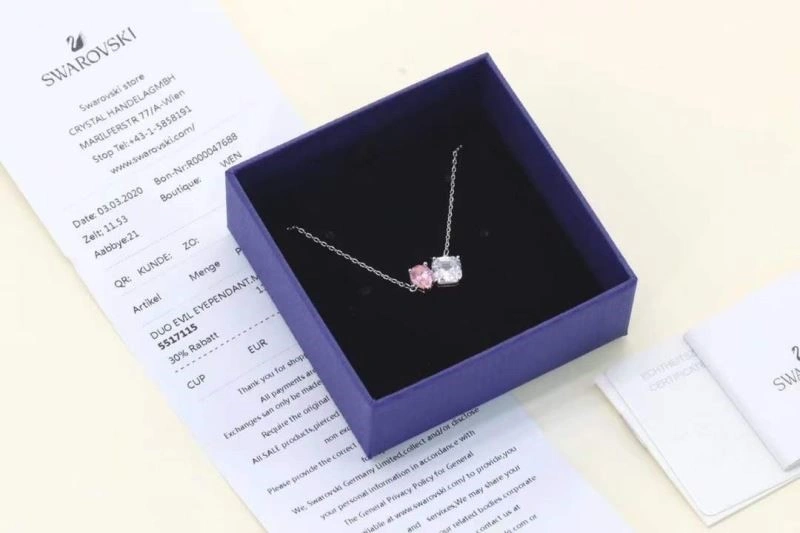 Minimalist Swarovski Necklaces 252030