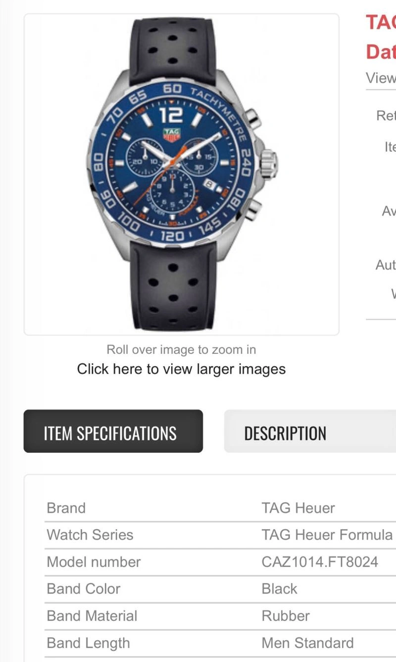 OnTrend TAG HEUER Watches 203425