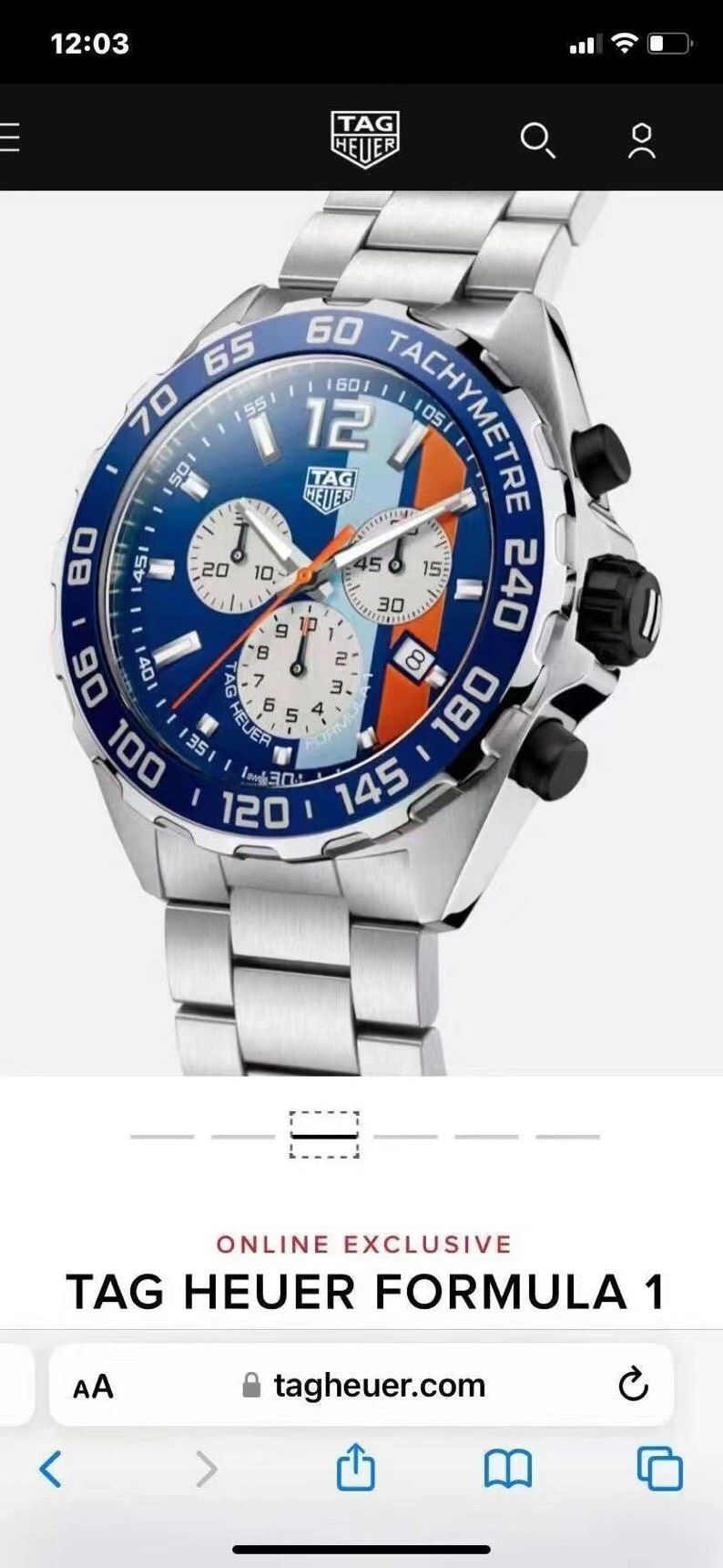 TAG HEUER Watches Trendy 203325