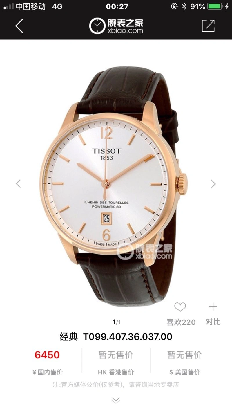 GoAnywhere TISSOT Watches 203615