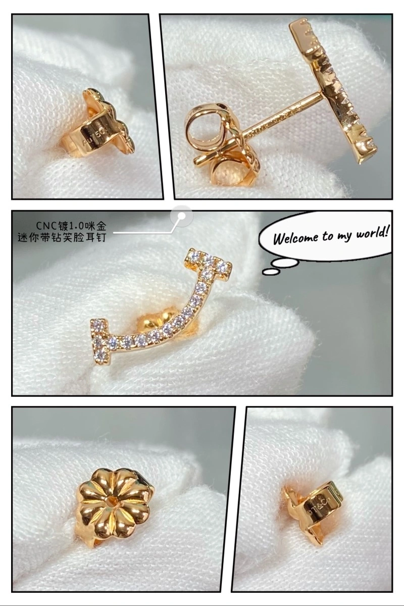 Unisex Tiffany Earrings 252346