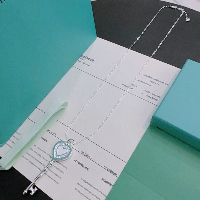 Tiffany Necklaces Minimalist 253465
