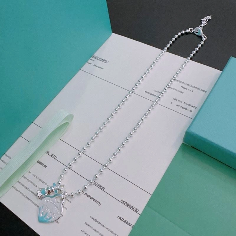 Tiffany Necklaces Minimalist 253459