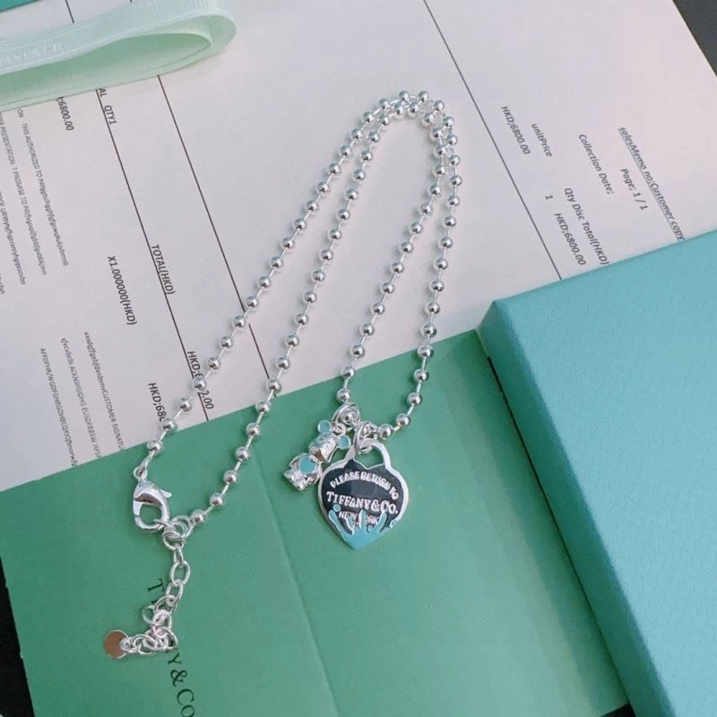 Tiffany Necklaces Minimalist 253459