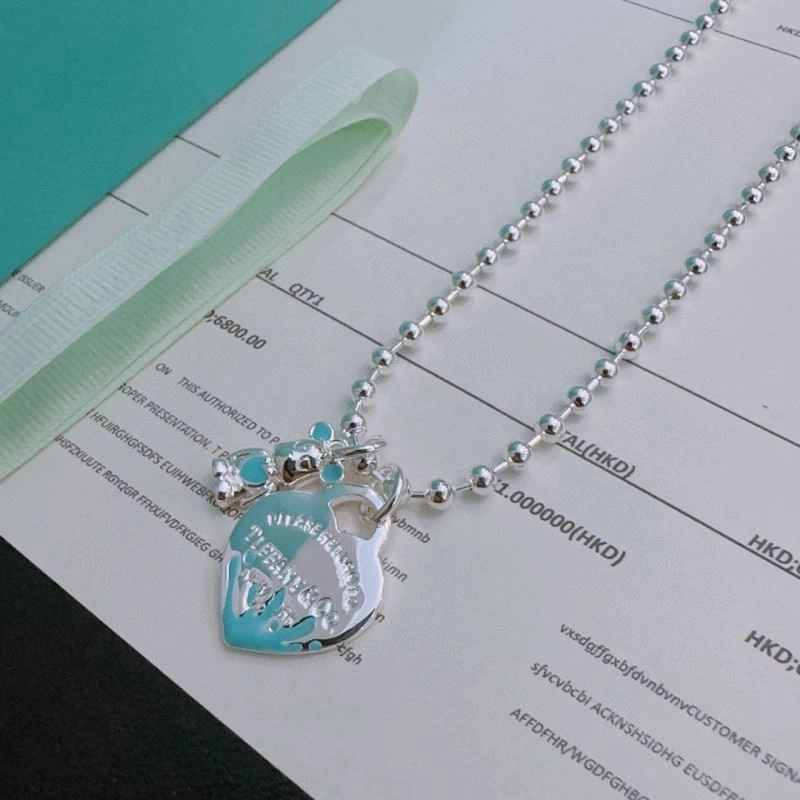 Tiffany Necklaces Minimalist 253459