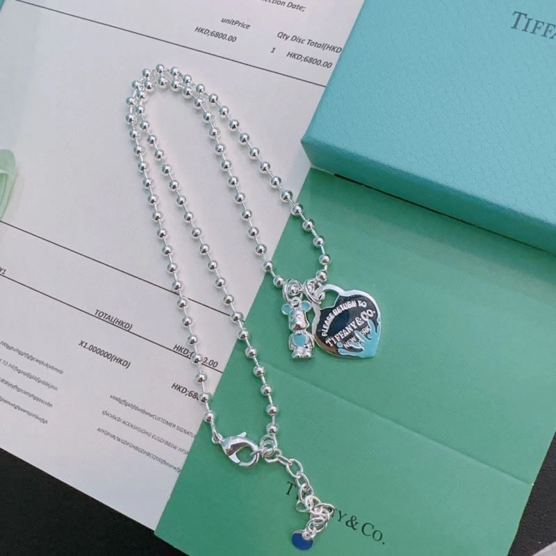 Tiffany Necklaces Minimalist 253459