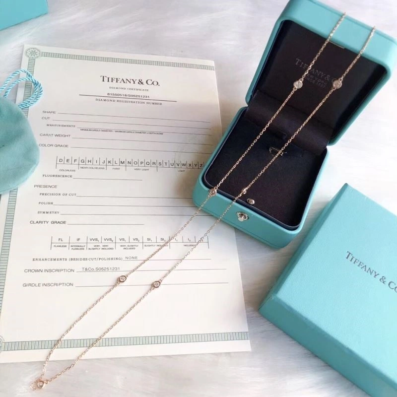 Unisex Tiffany Necklaces 252976