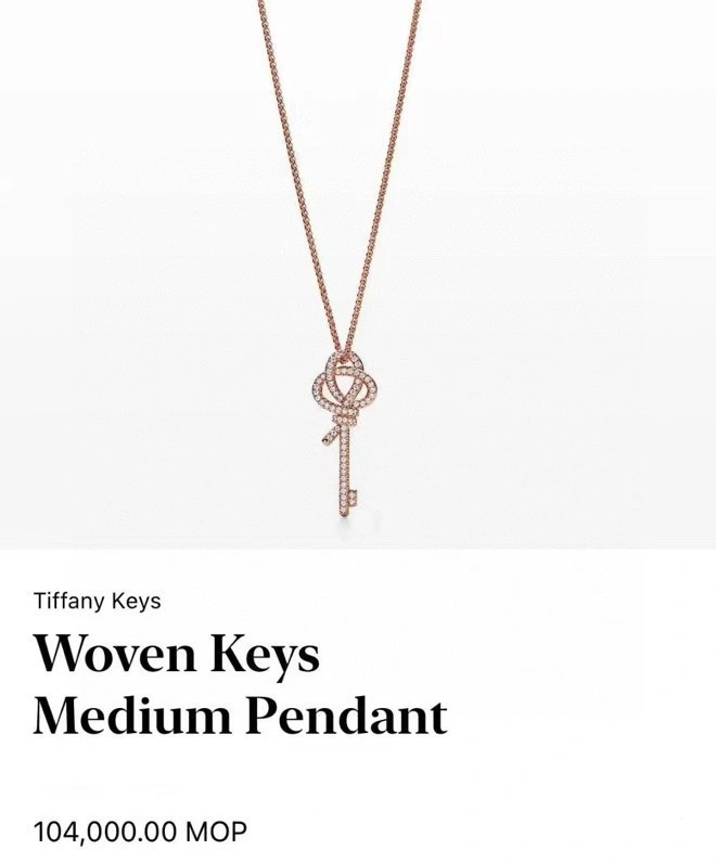 Tiffany Necklaces Minimalist 252314