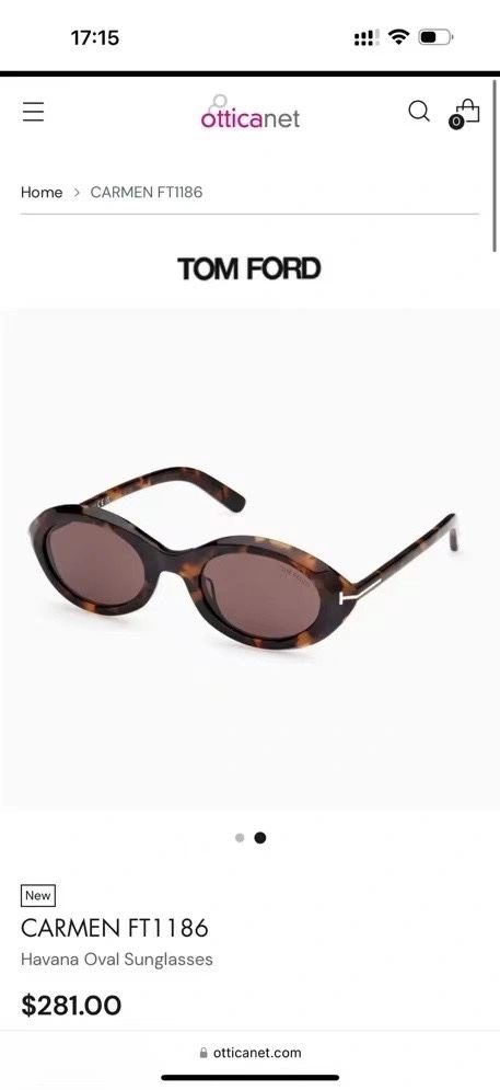 FashionForward Tom Ford Sunglasses 282402