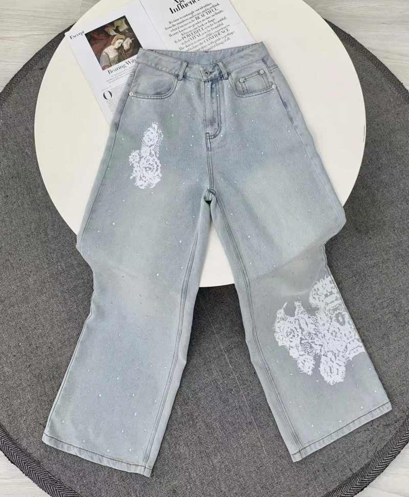 Unclassified Brand Jeans Colorful 153802