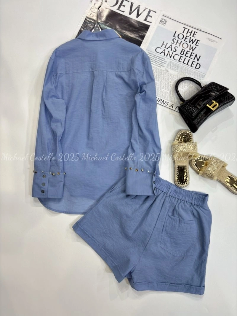 Breathable Unclassified Brand Short Suits 152564