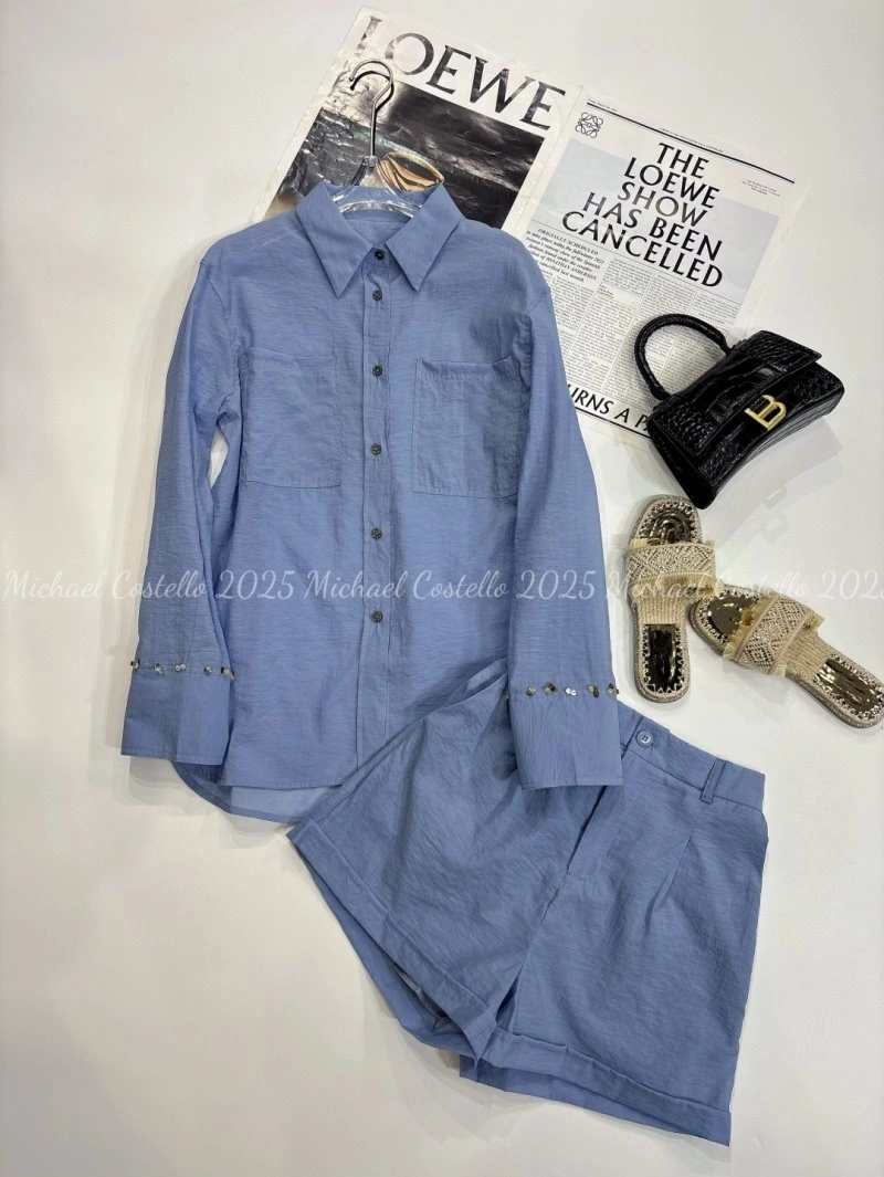 Breathable Unclassified Brand Short Suits 152564