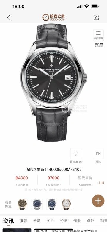 GoodFit VACHERON CONSTANTIN Watches 205167