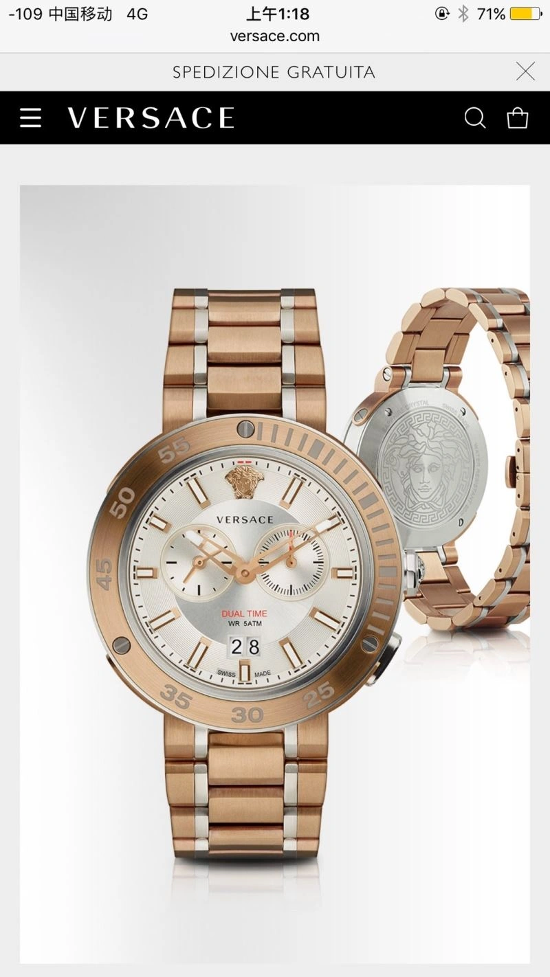 VERSACE Watches Affordable 206966