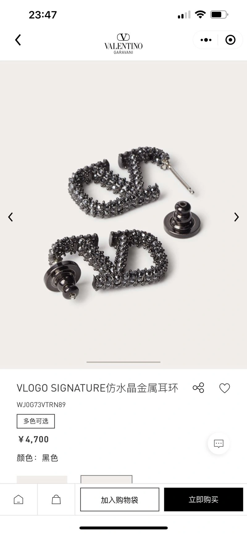 Valentino Earrings QuickDry 212815