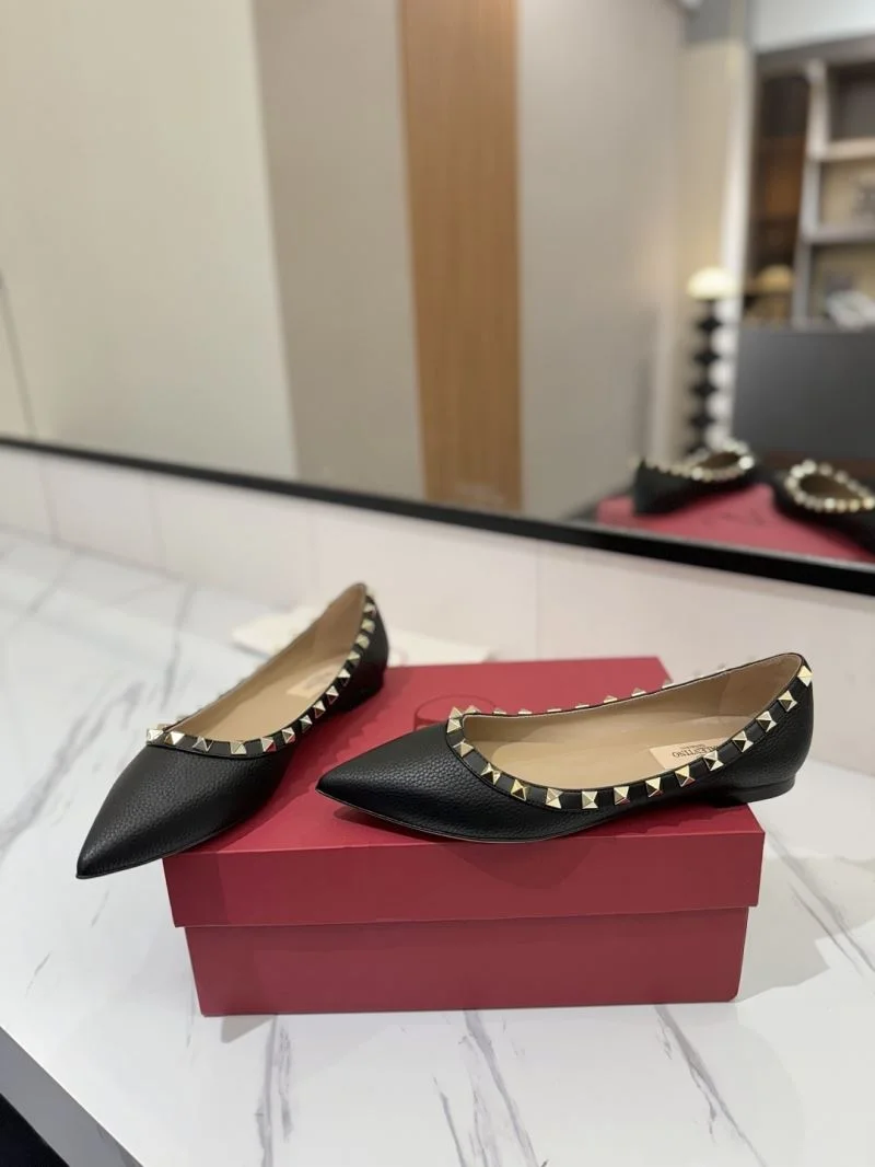Unisex Valentino Flat Shoes 36479