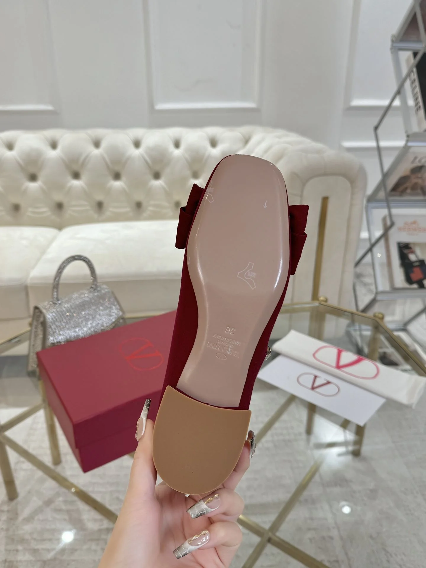 Valentino Flat Shoes OdorResistant 36246