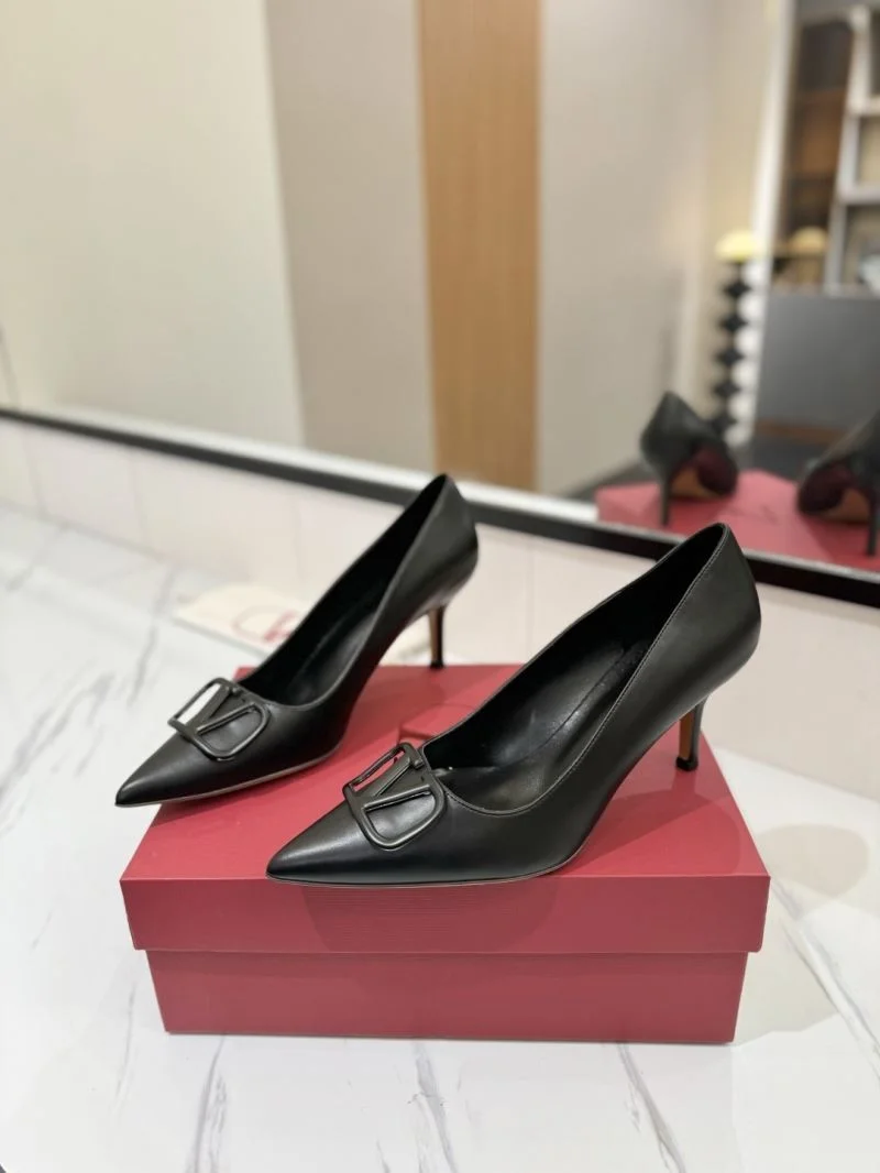 WaterResistant Valentino Heeled Shoes 36185