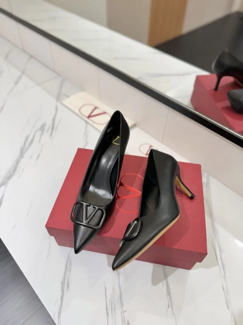 WaterResistant Valentino Heeled Shoes 36185