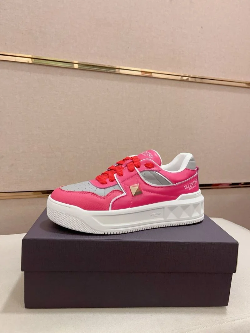 Valentino One Stud Shoes ZipUp 36928