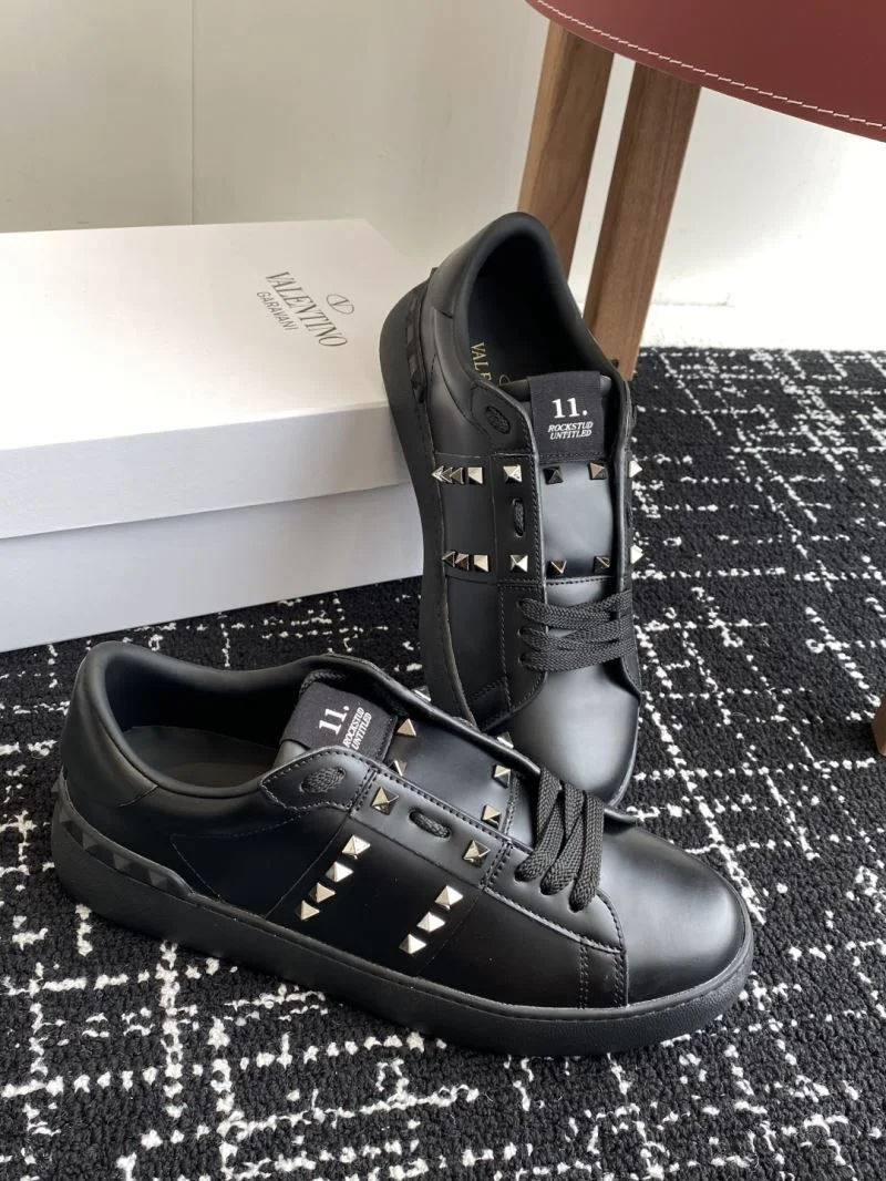 Valentino Rockstud Untitled Shoes ZipUp 36123