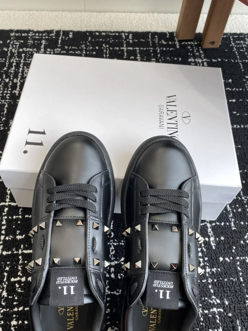Valentino Rockstud Untitled Shoes ZipUp 36123