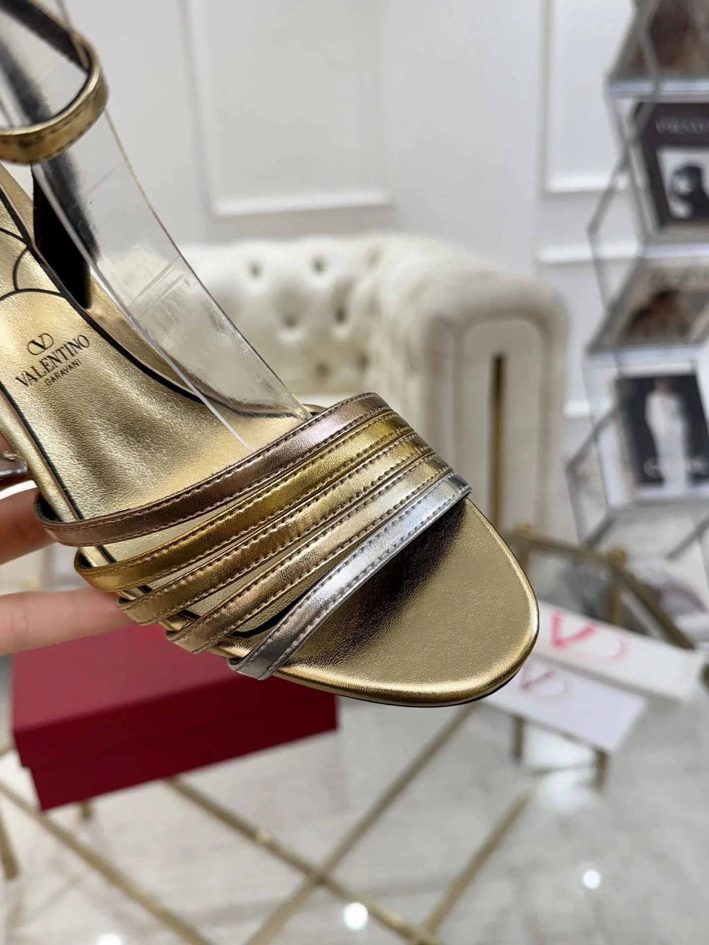 ZipUp Valentino Sandals 36070