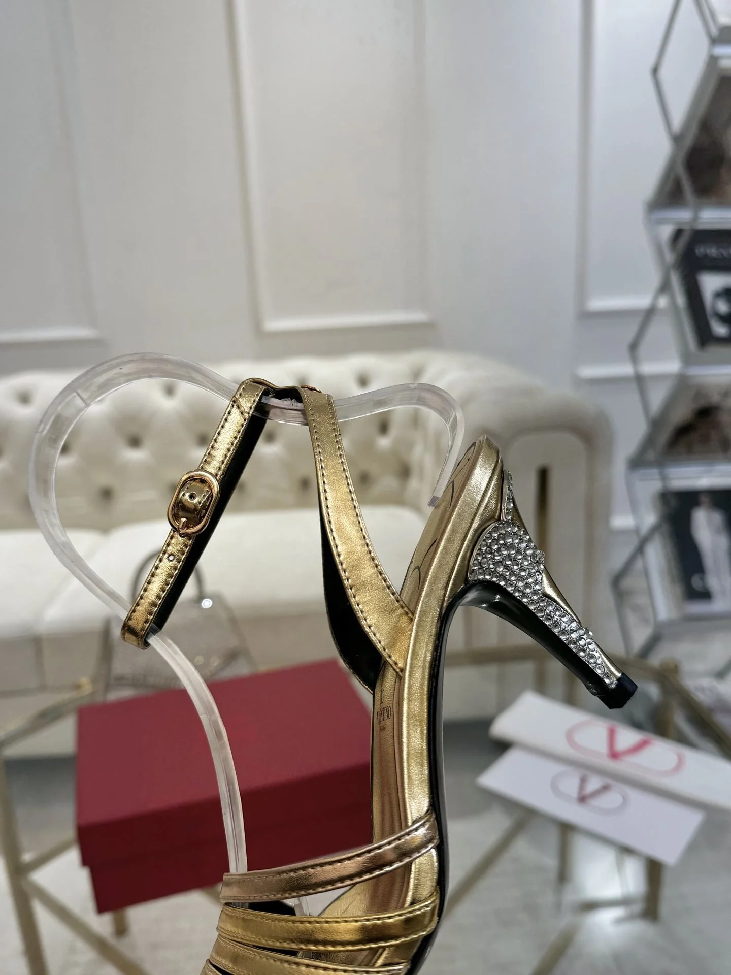 ZipUp Valentino Sandals 36070