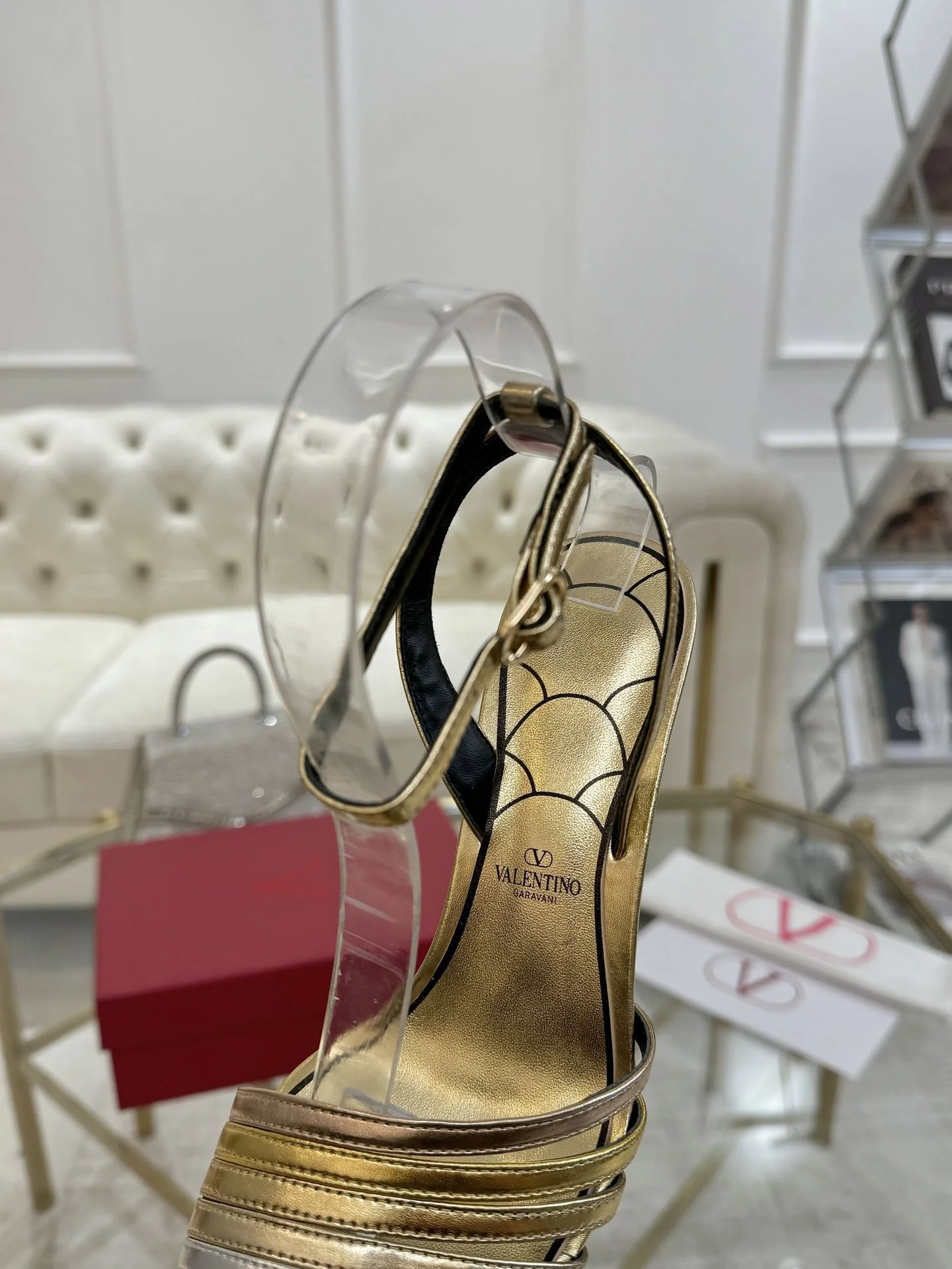 ZipUp Valentino Sandals 36070