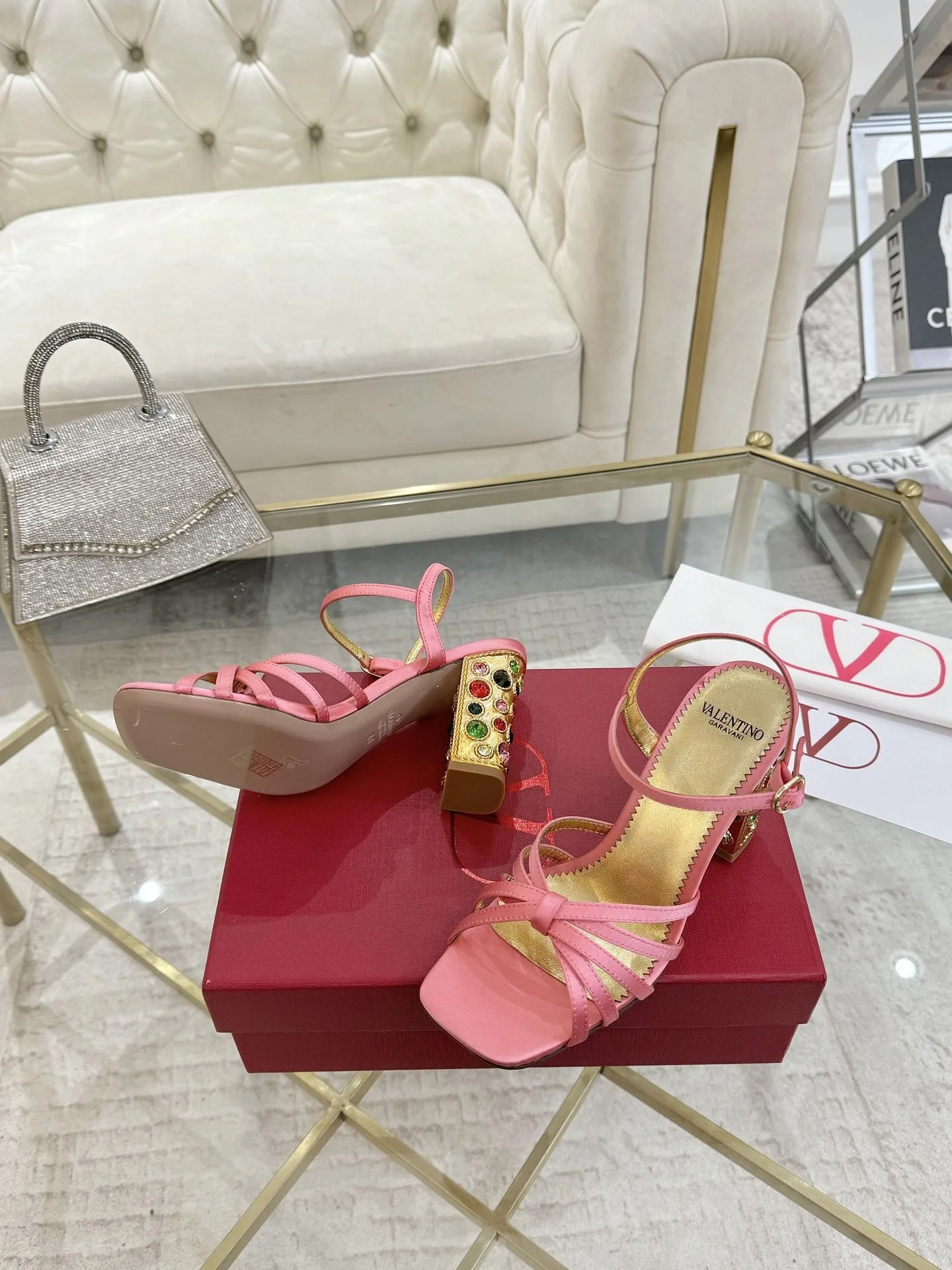 Valentino Sandals OdorResistant 36066