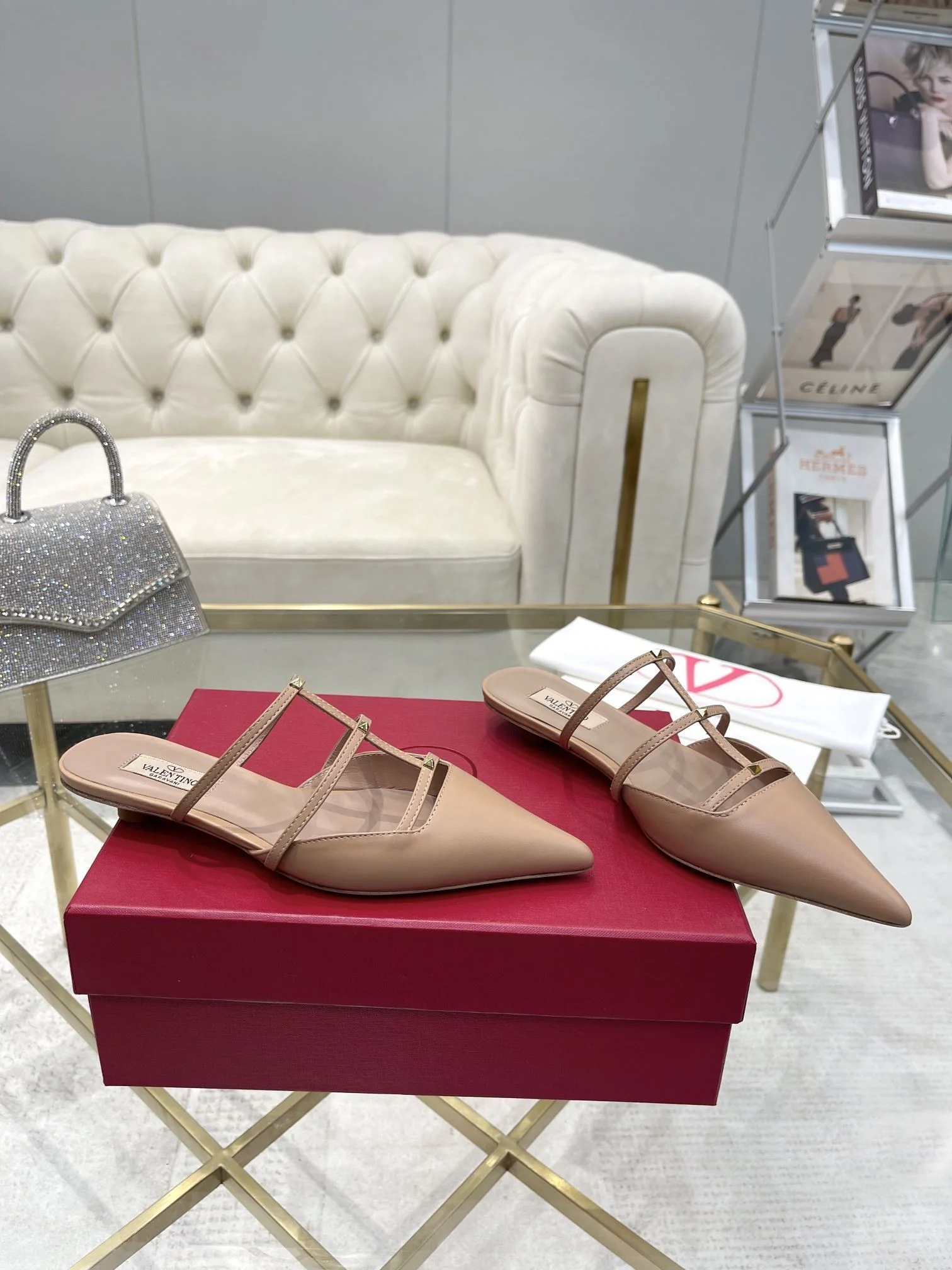 Valentino Sandals Breathable 36051