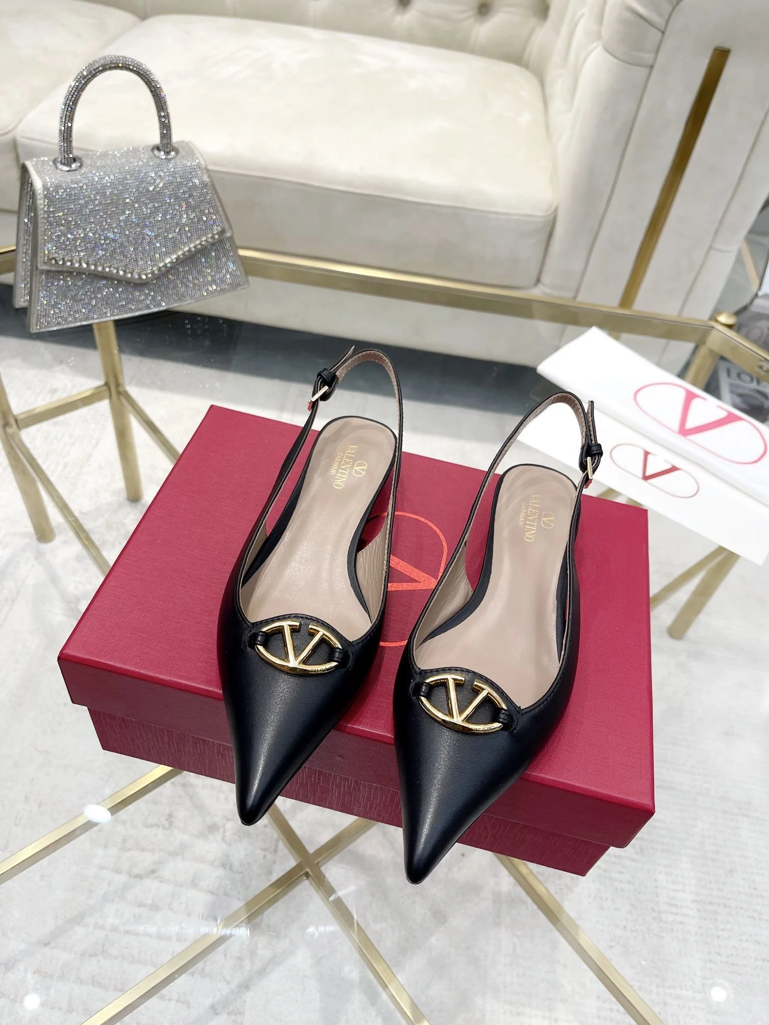 Valentino Sandals WrinkleFree 36033