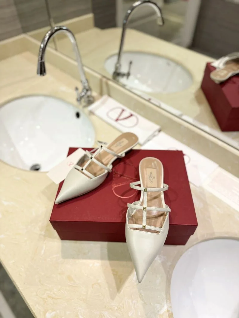 WaterResistant Valentino Slippers 36506
