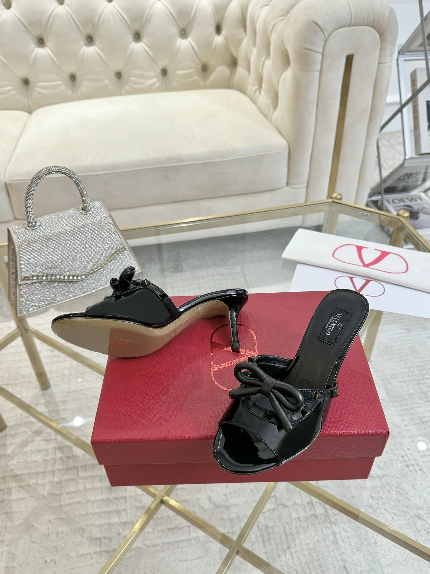 Valentino Slippers Tailored 35914